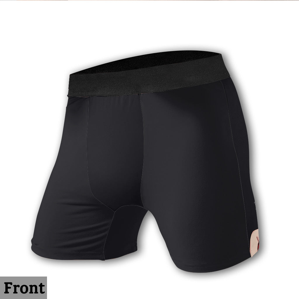Ces jolies joues m'appartiennent - Boxers personnalisés pour couples d'hommes