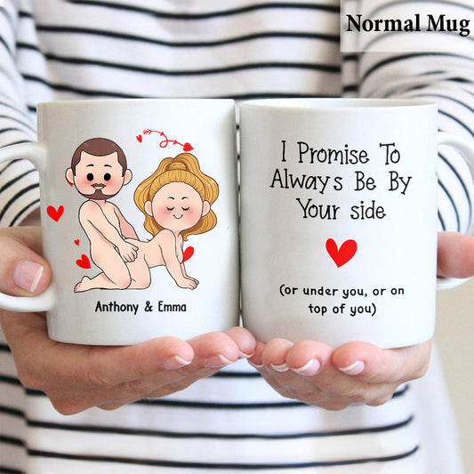 I Just Want You To Be Happy - Couple gift for husband, wife, boyfriend, girlfriend - Personalized Mug