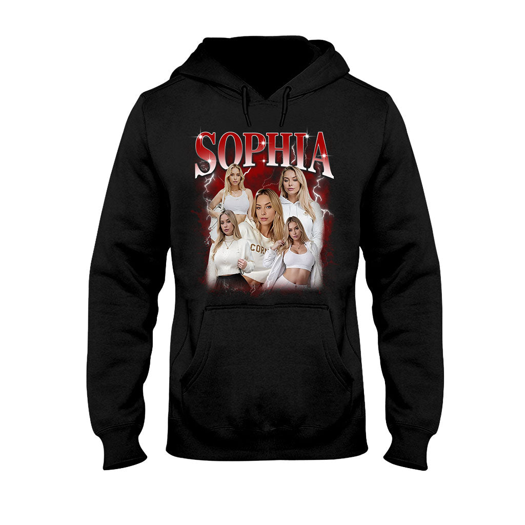 T-shirt rap bootleg personnalisé - cadeau pour mari, femme, petit ami, petite amie - T-shirt et sweat à capuche personnalisés