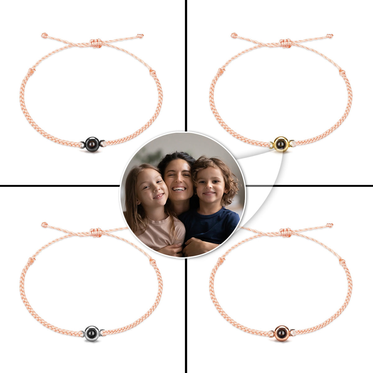 Best Mom Ever - Personalized Mother Projection Bracelet