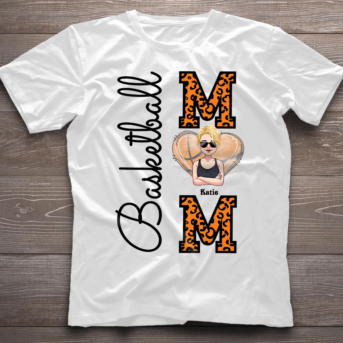 Maman de basketteur - T-shirt et sweat à capuche de basketteur personnalisés