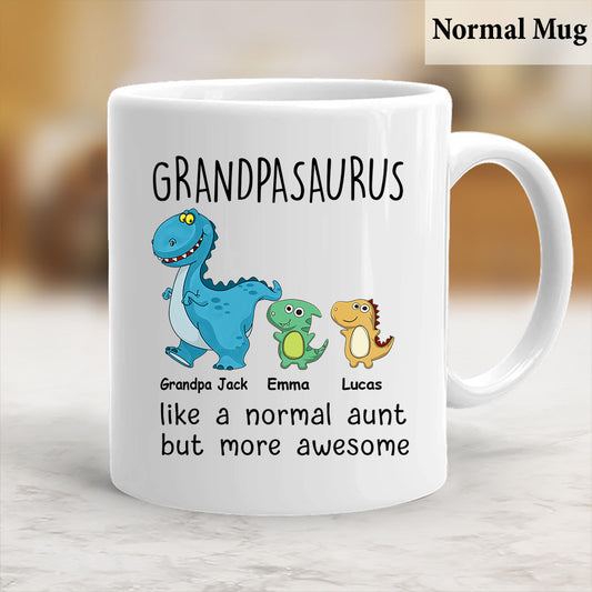 Comme un mug normal, mais en mieux ! - Cadeau pour maman, grand-mère, grand-père, papa, tante, oncle - Mug personnalisé