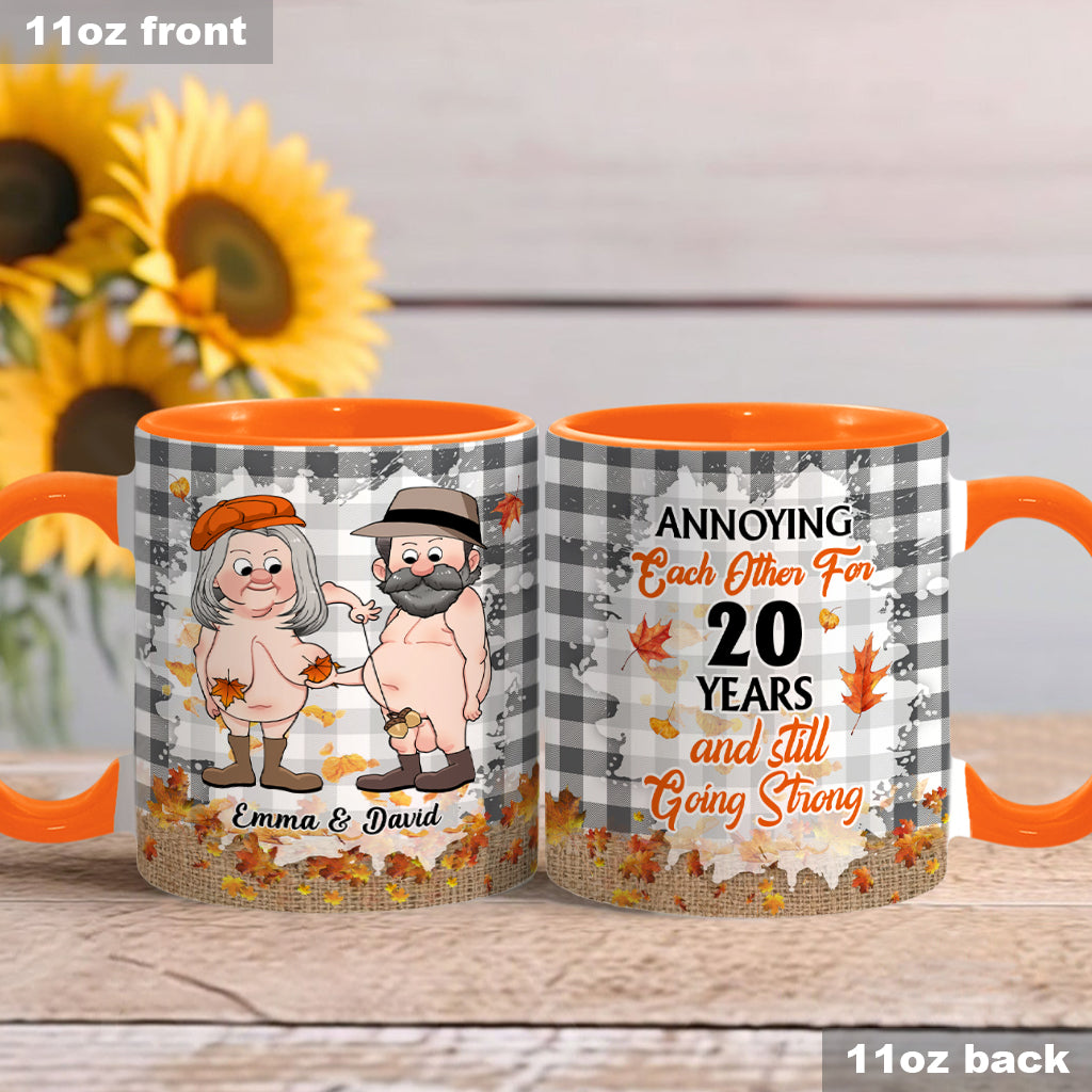 S'agacer mutuellement - Mug personnalisé pour couple