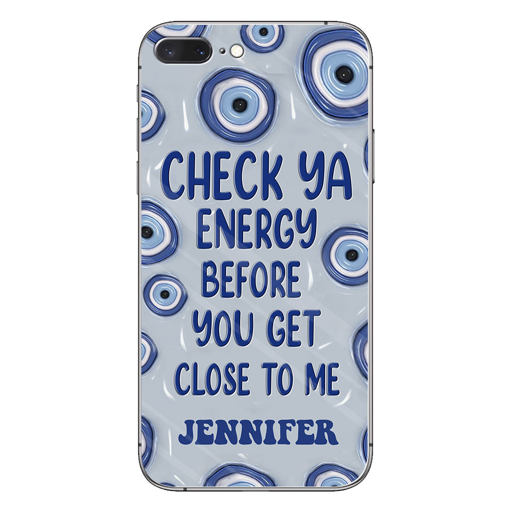 Check Ya Energy - Personalized Witch Phone Case