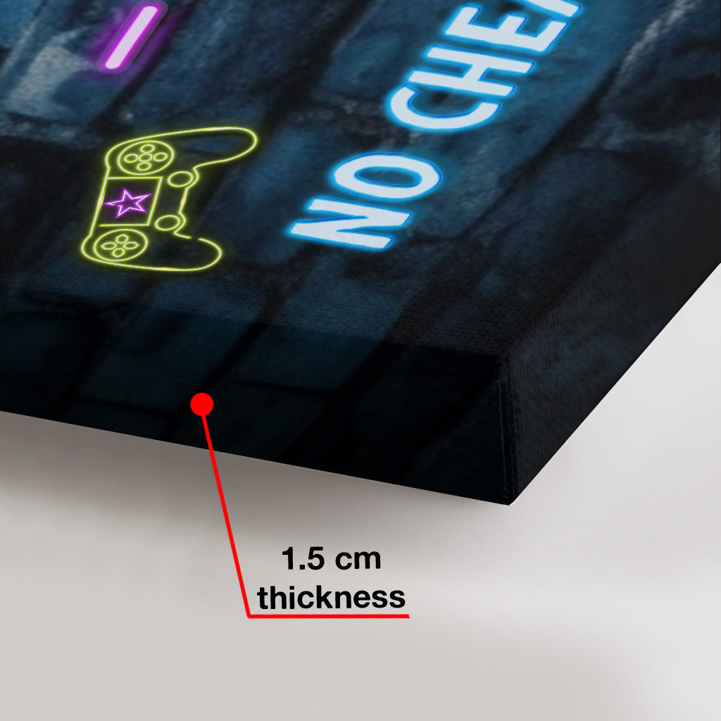 Salle de jeux - Toile et affiche personnalisées sur le thème des jeux vidéo