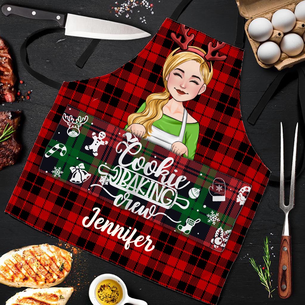 Équipe de pâtisserie de Noël - Tablier de pâtisserie personnalisé