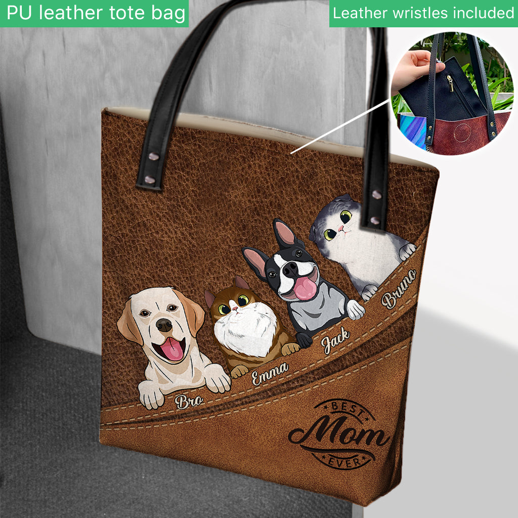 Meilleure maman du monde - Sac fourre-tout personnalisé pour chien