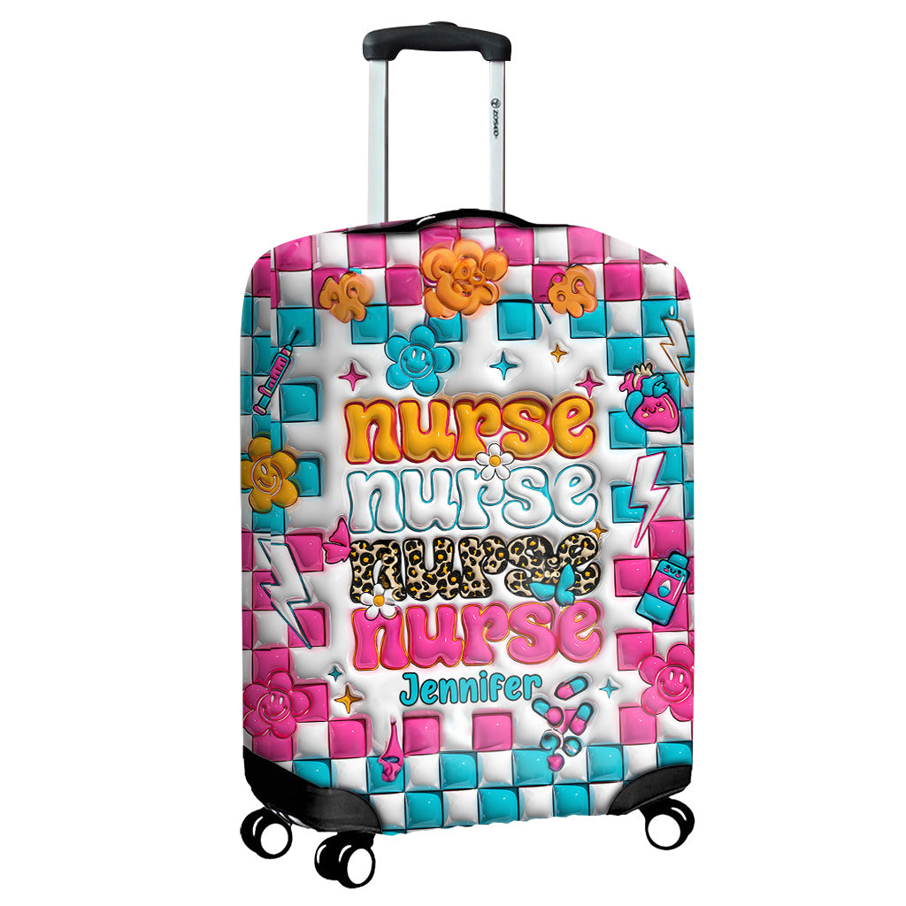 Nurse Life - Housse de bagage personnalisée pour infirmière
