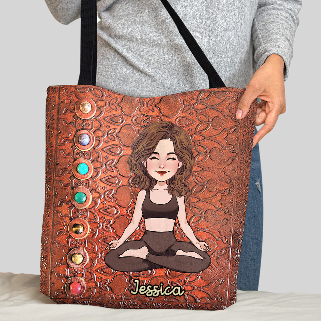 Namaste - Sac fourre-tout de yoga personnalisé