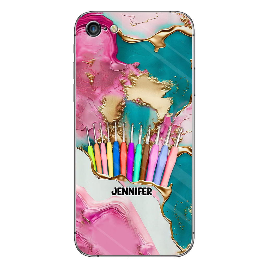 Love Crocheting - Personalized Crocheting Phone Case