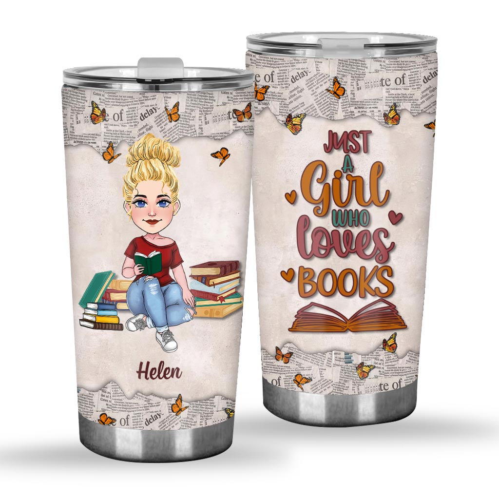 I Love Days When My Only Problem Is Which Book To Read - Book gift for mom, daughter, girlfriend, wife - Personalized Tumbler