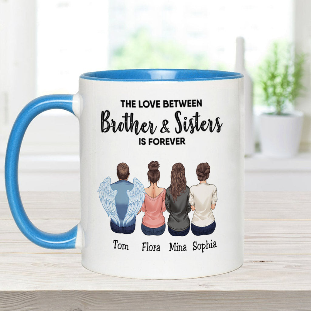 La famille, c'est pour toujours - Mug personnalisé « Famille pour toujours »