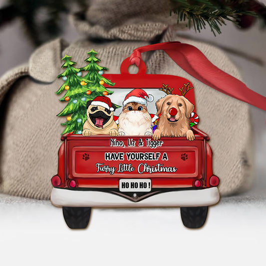 Passez un Noël tout doux avec notre petite décoration de Noël personnalisée pour chien