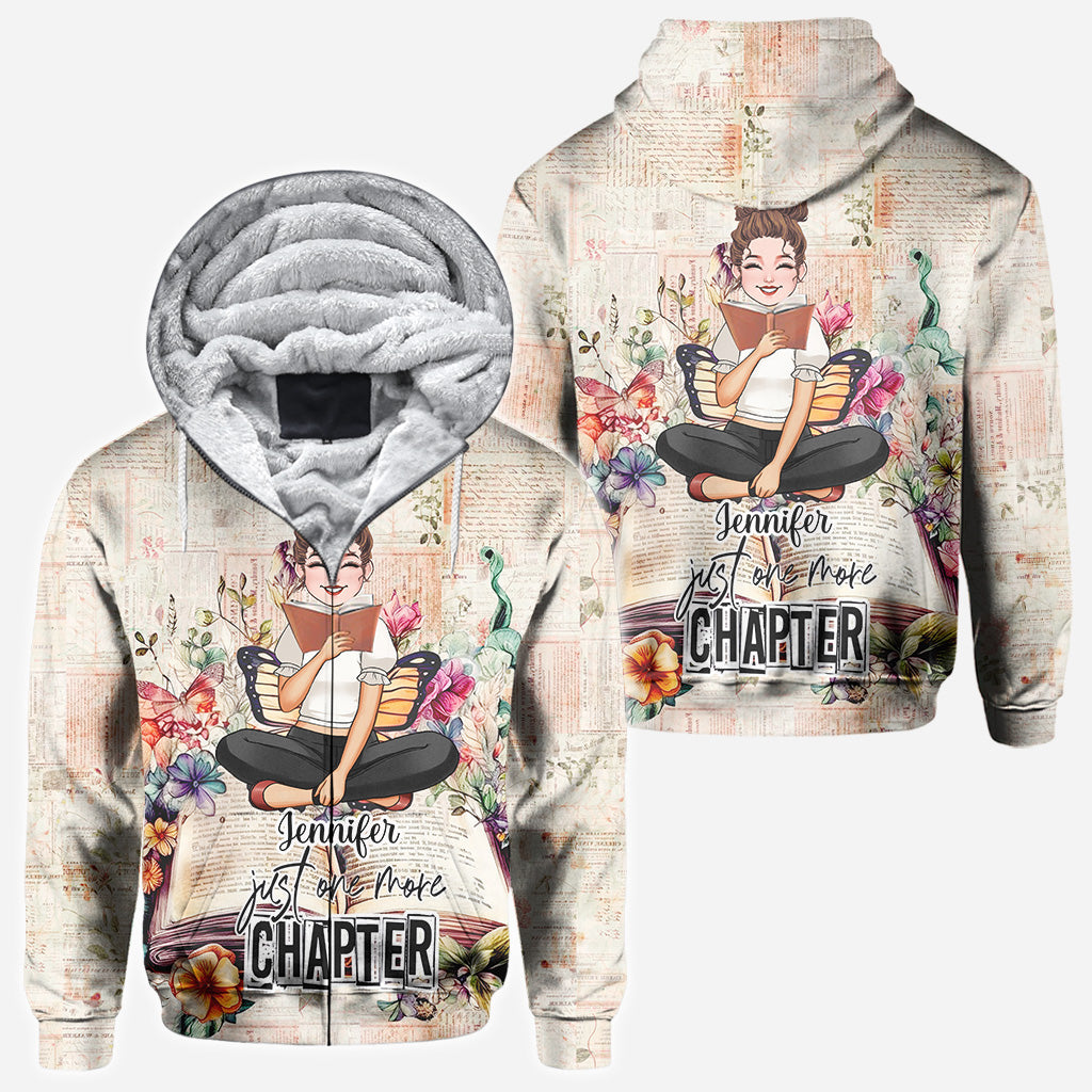 Juste un chapitre de plus - T-shirt personnalisé « Juste un chapitre de plus »