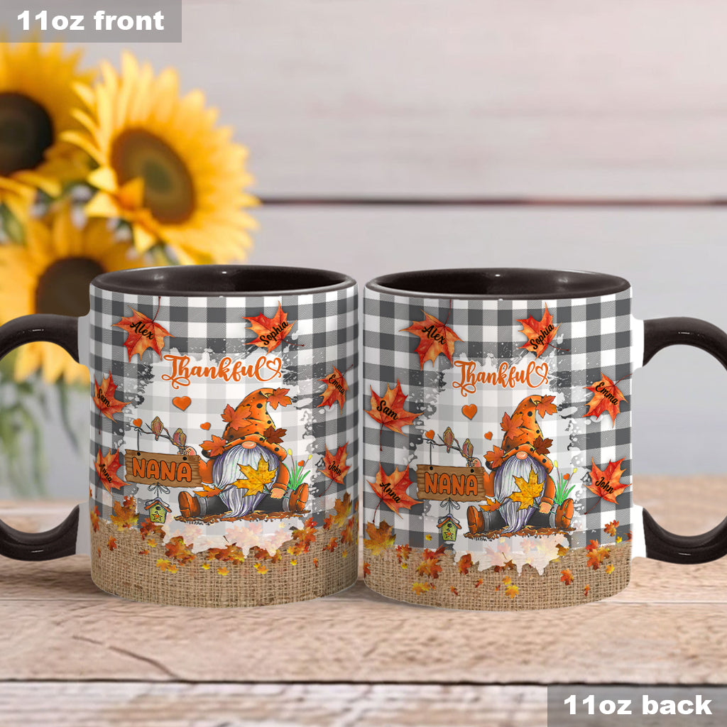 Mug personnalisé « Grand-mère reconnaissante »