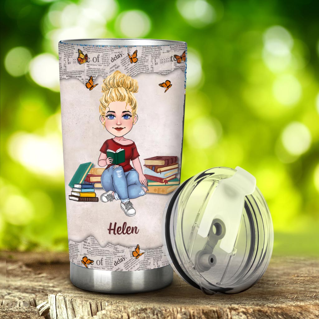 I Love Days When My Only Problem Is Which Book To Read - Book gift for mom, daughter, girlfriend, wife - Personalized Tumbler