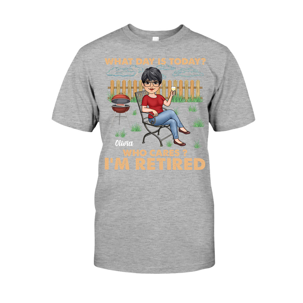 Quel jour sommes-nous ? Qui s'en soucie ? - T-shirt et sweat à capuche personnalisés pour retraités