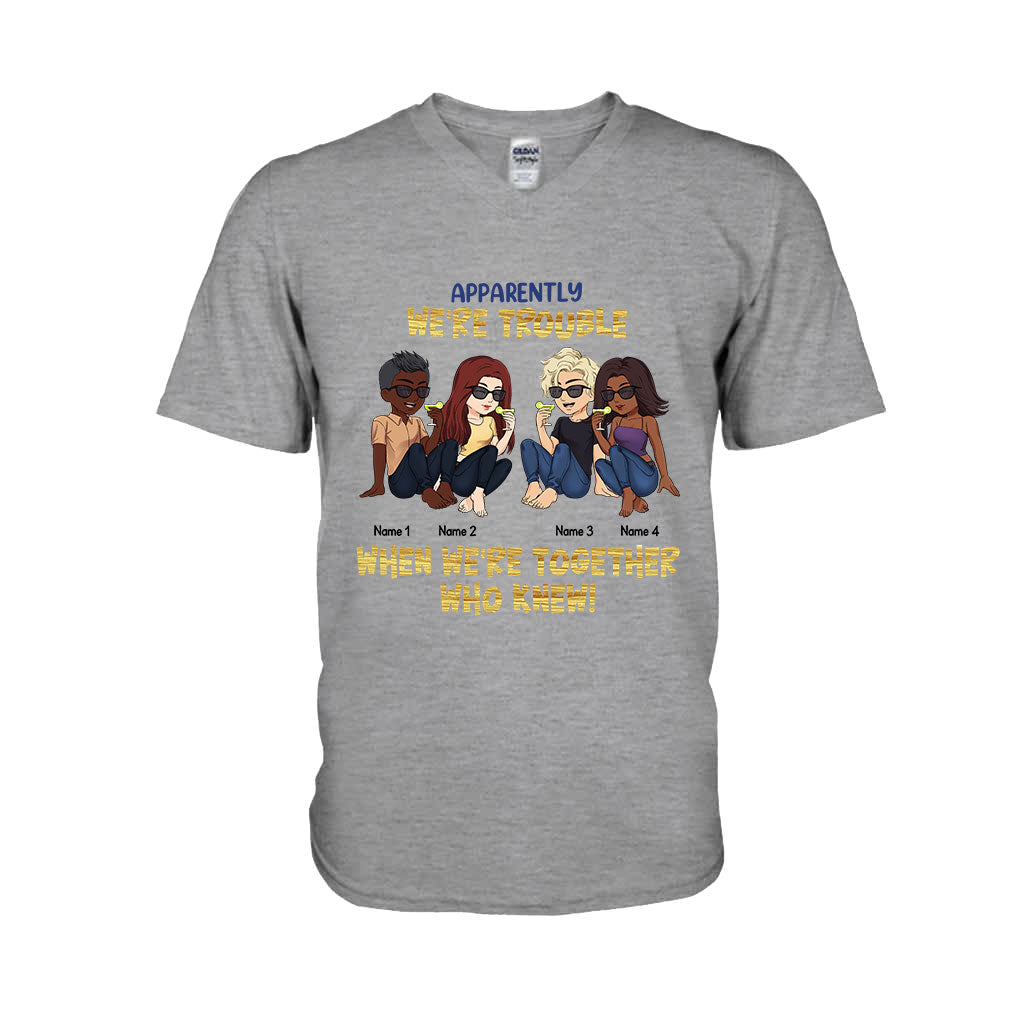 Les meilleures amies sont celles qu'on choisit soi-même - Cadeau pour sa sœur - T-shirt et sweat à capuche personnalisés