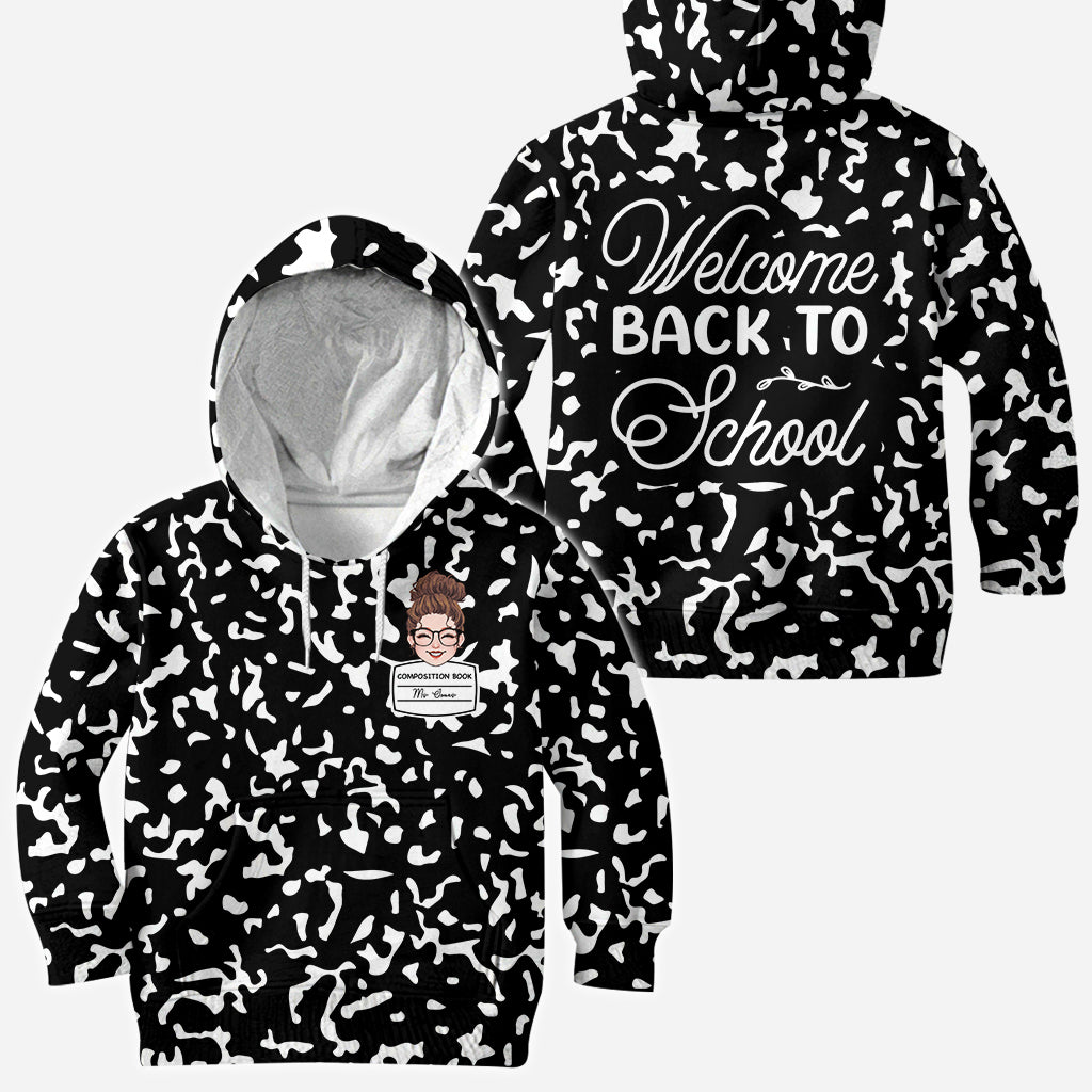 Welcome Back To School - Personalized Teacher All Over Shirt