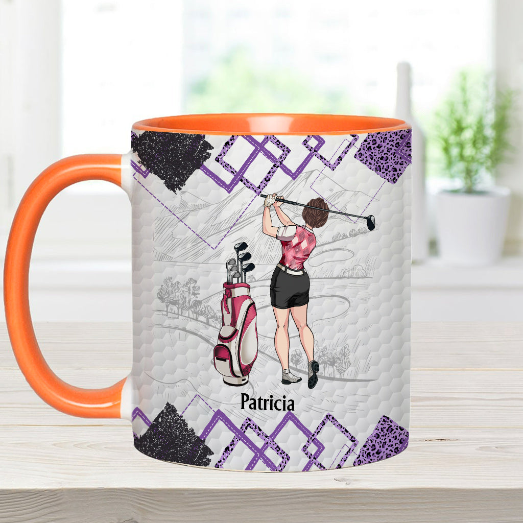 Cours de golf - Cadeau de golf pour elle, petite amie, épouse, fille - Mug personnalisé