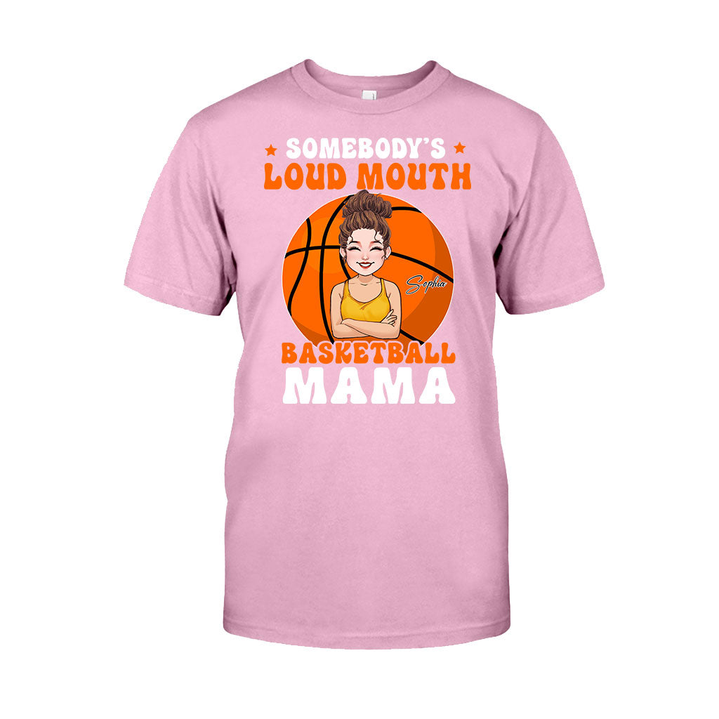 Maman basketteuse à la langue bien pendue - T-shirt et sweat à capuche de basketteur personnalisés