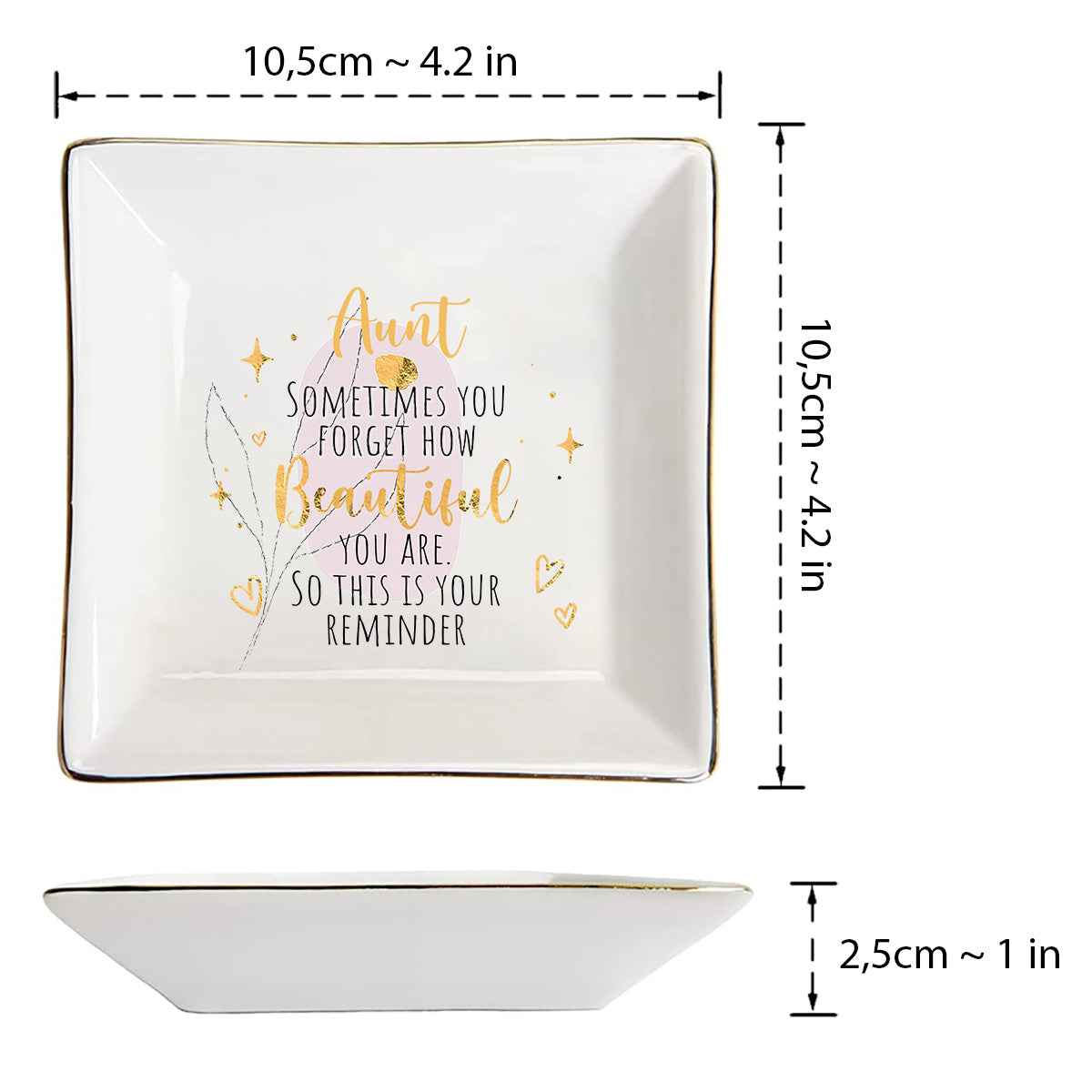 This Is Your Reminder - Gift for mom, grandma, daughter, granddaughter, aunt, wife, girlfriend, friend - Personalized Jewelry Dish