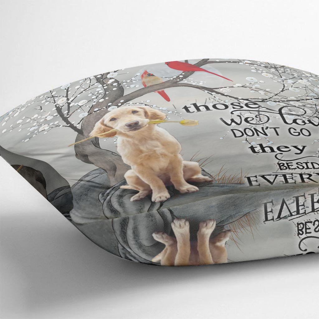 Tes ailes étaient prêtes, mais mon cœur ne l'était pas - Coussin décoratif personnalisé pour chien