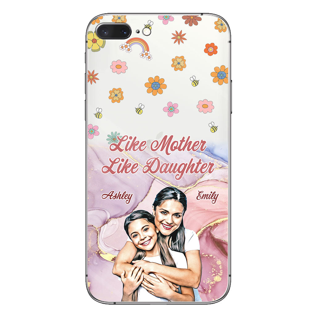 Best Mama Ever - Personalized Mother Clear Phone Case