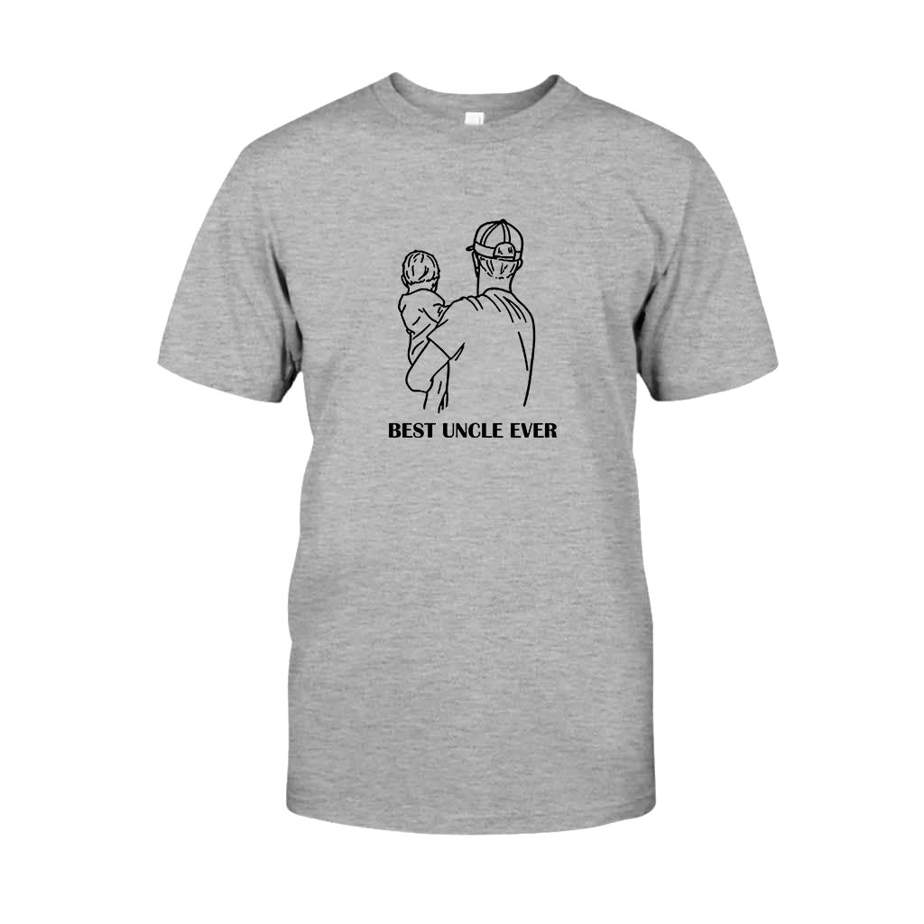 Meilleur oncle du monde - Cadeau pour tonton - T-shirt et sweat à capuche personnalisés