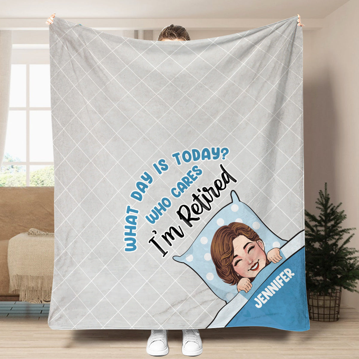 Quel jour sommes-nous ? - Couverture personnalisée pour retraités