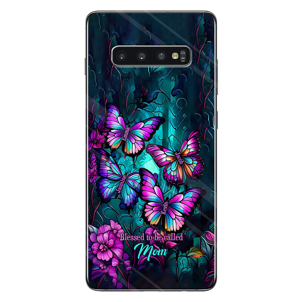 Coque de téléphone personnalisée « Papillons de grand-mère »