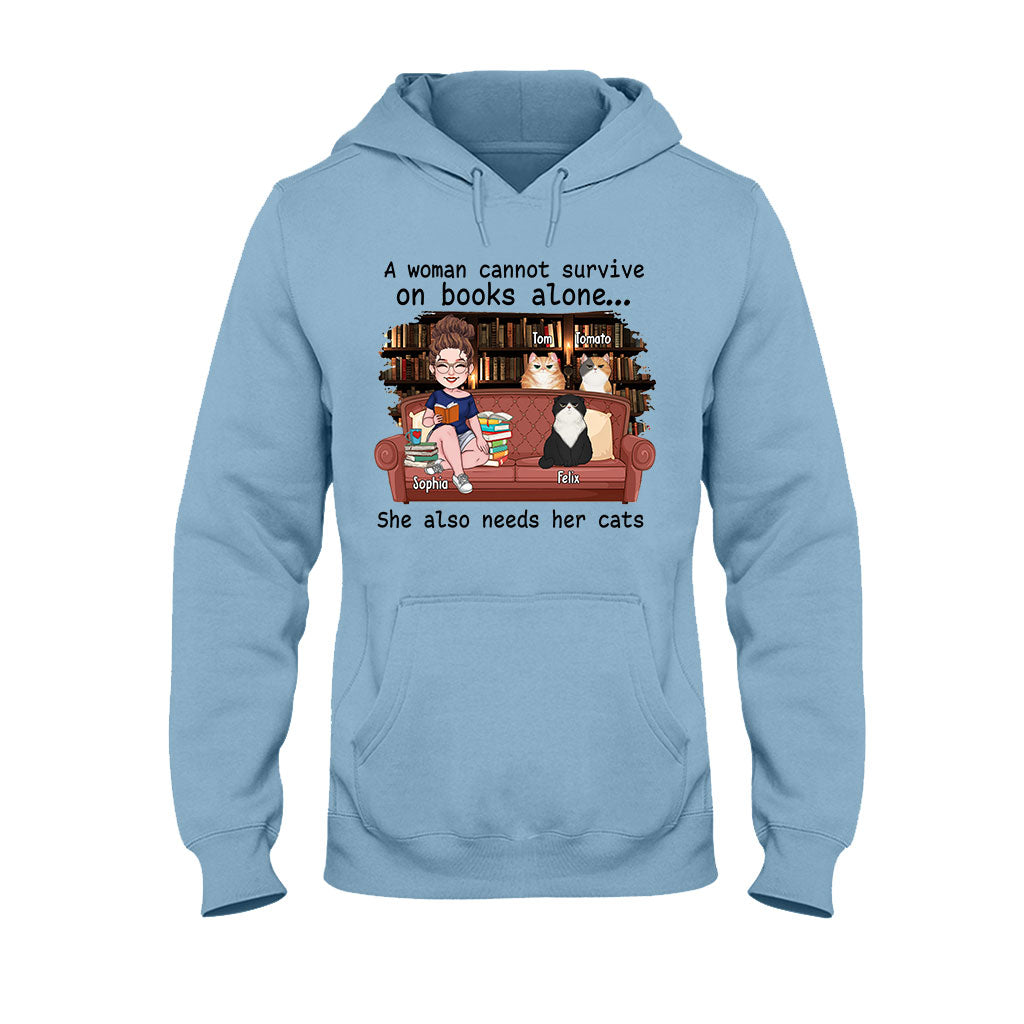 Just A Girl Who Loves Book - Personalized Book T-shirt & Hoodie