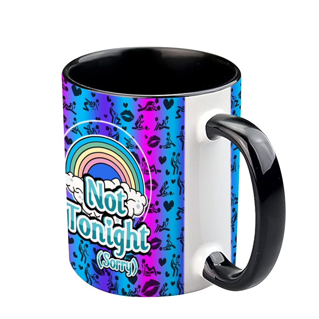 Tonight Who Hoo - Personalized Couple Accent Mug