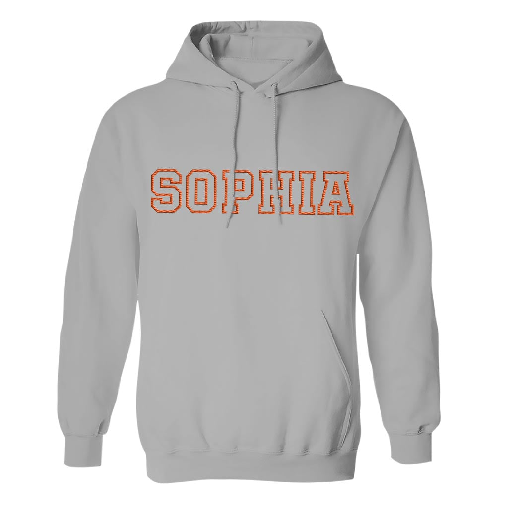 Sweat à capuche brodé personnalisé avec nom - Belle-mère