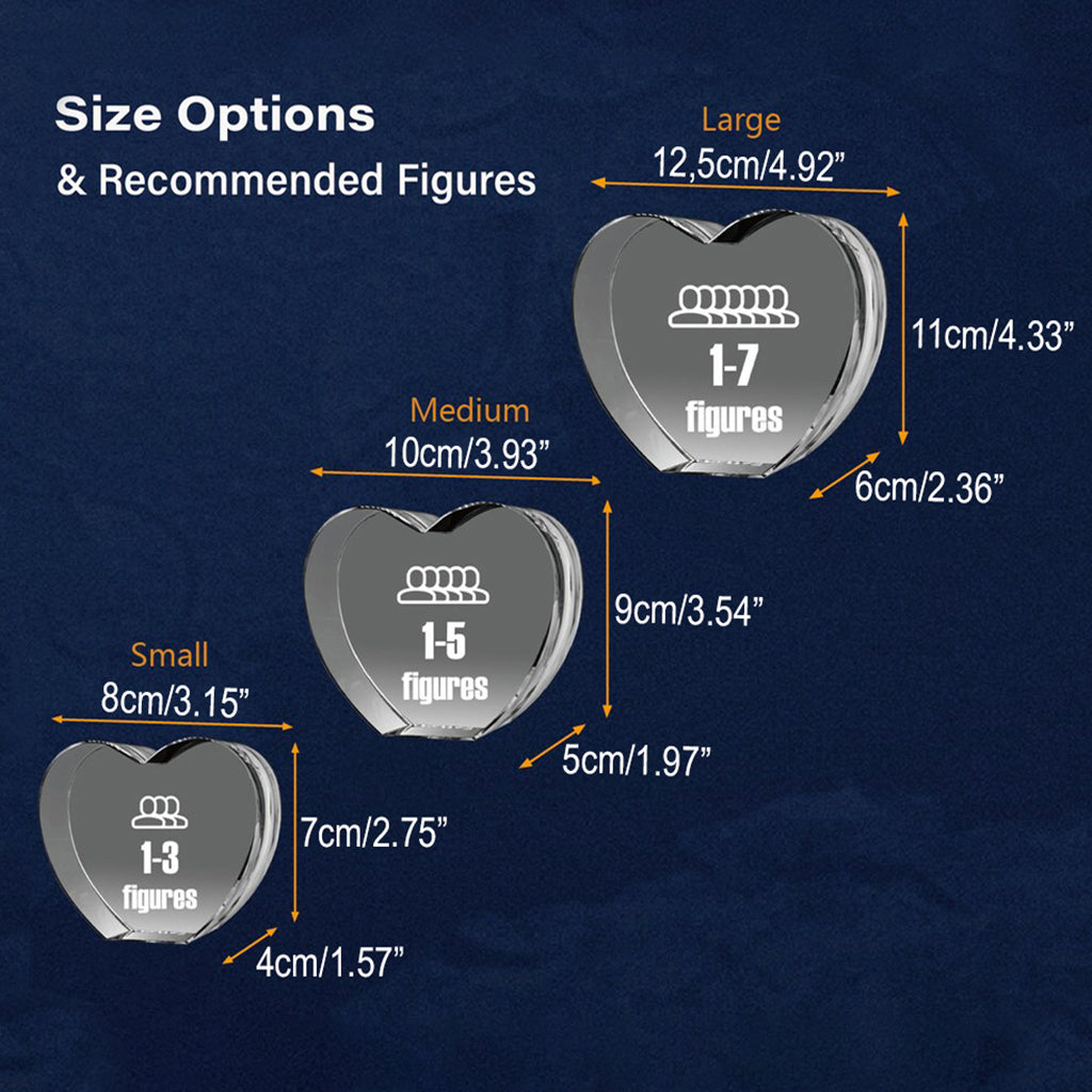 Photo personnalisée sur verre gravée au laser - Couple