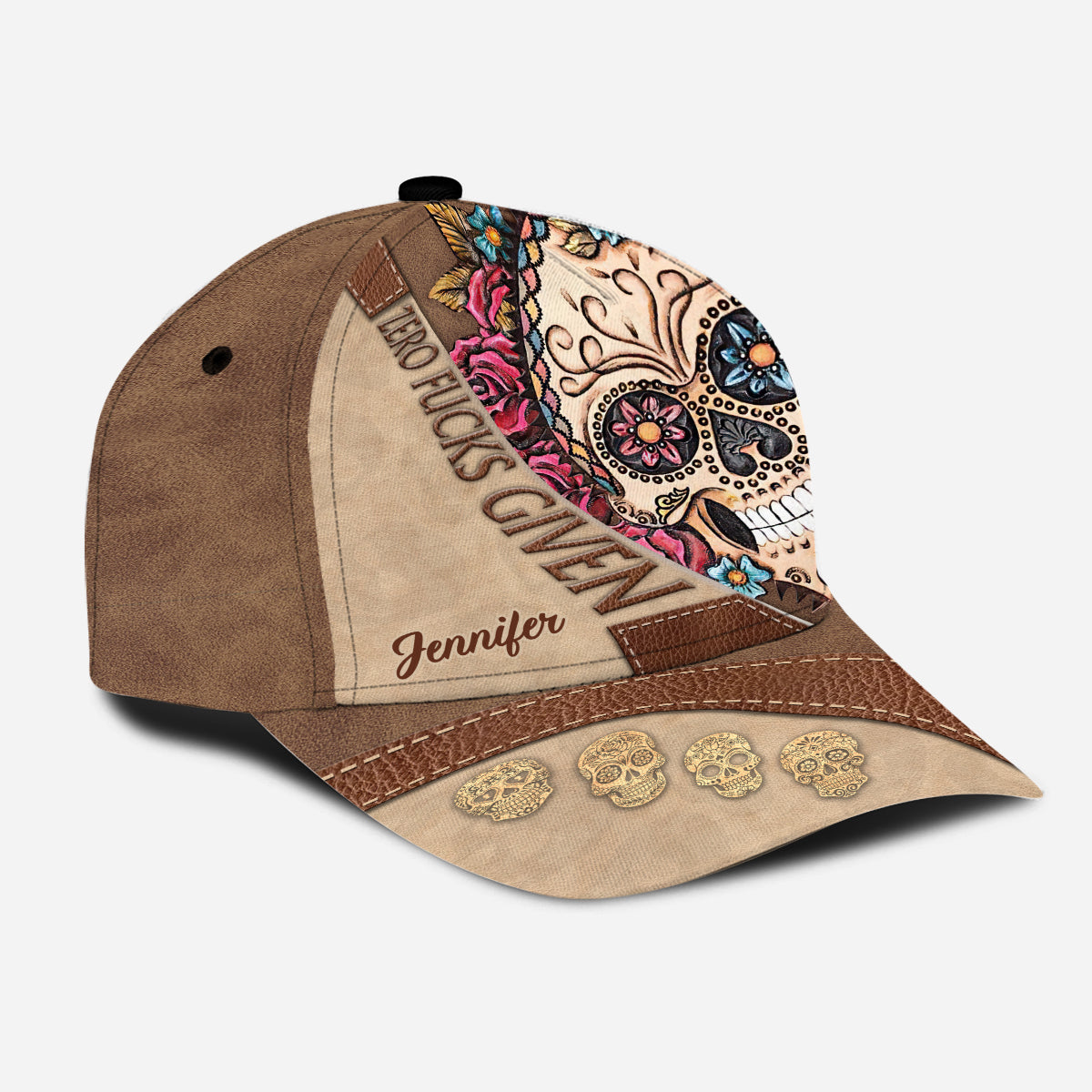 Casquette classique personnalisée Zero F Given - Tête de mort