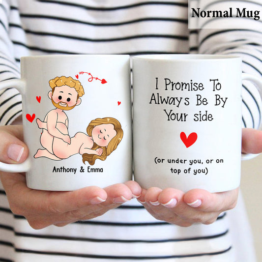 Je veux juste que tu sois heureux - Cadeau pour couple (mari, femme, petit ami, petite amie) - Mug personnalisé