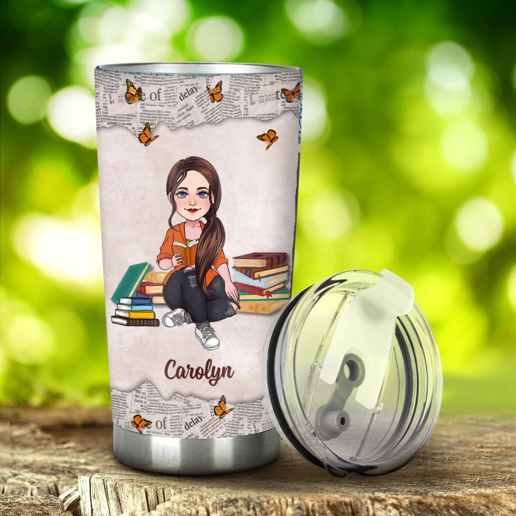 I Love Days When My Only Problem Is Which Book To Read - Book gift for mom, daughter, girlfriend, wife - Personalized Tumbler