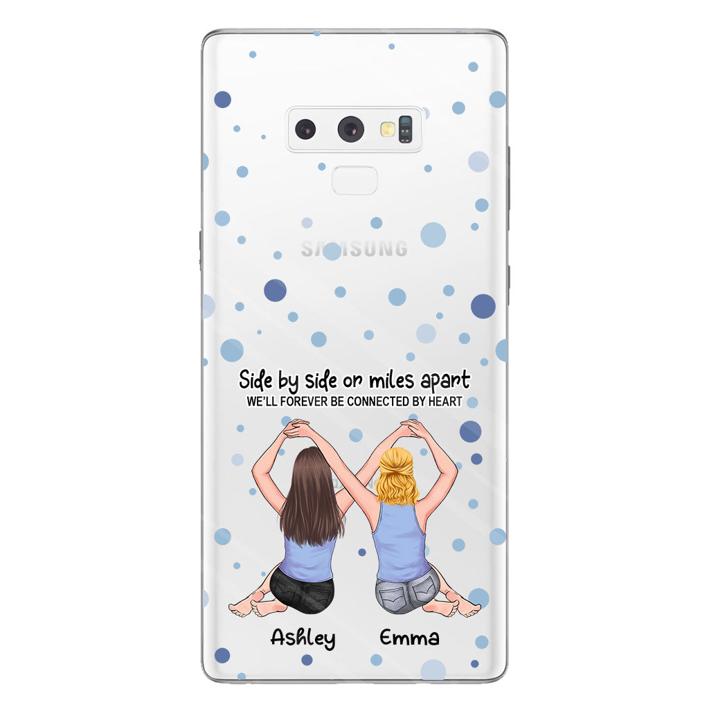 Meilleure amie pour toujours - Cadeau pour sa meilleure amie - Coque de téléphone transparente personnalisée