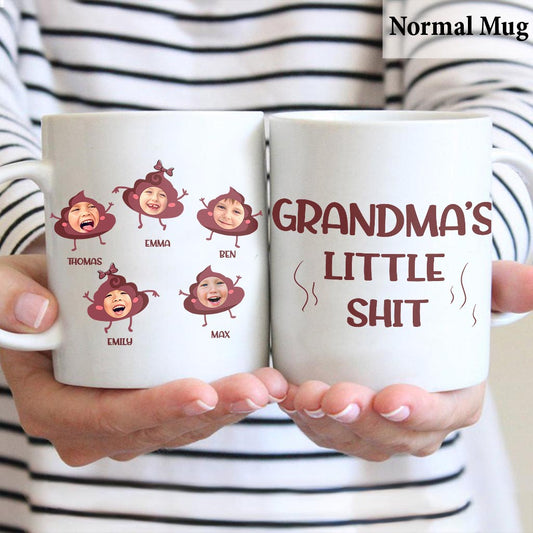 Le petit con de papa - Cadeau pour papa, grand-père, maman, oncle, tante, grand-mère - Mug personnalisé