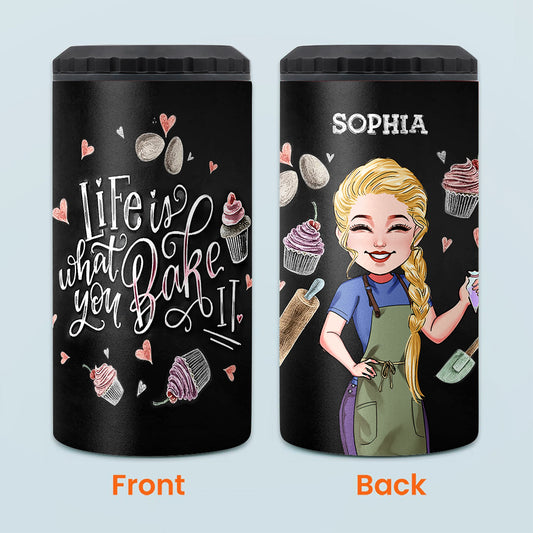 La vie est ce que vous en faites - Refroidisseur de boîtes de cuisson personnalisé