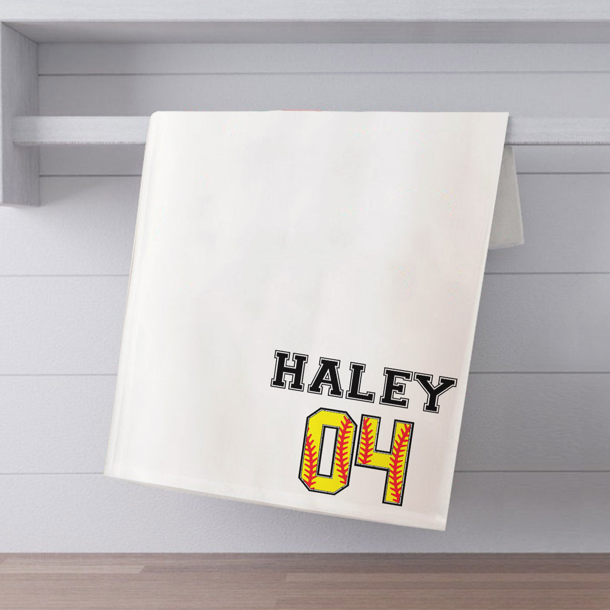 Softball - Personalized Softball Towel