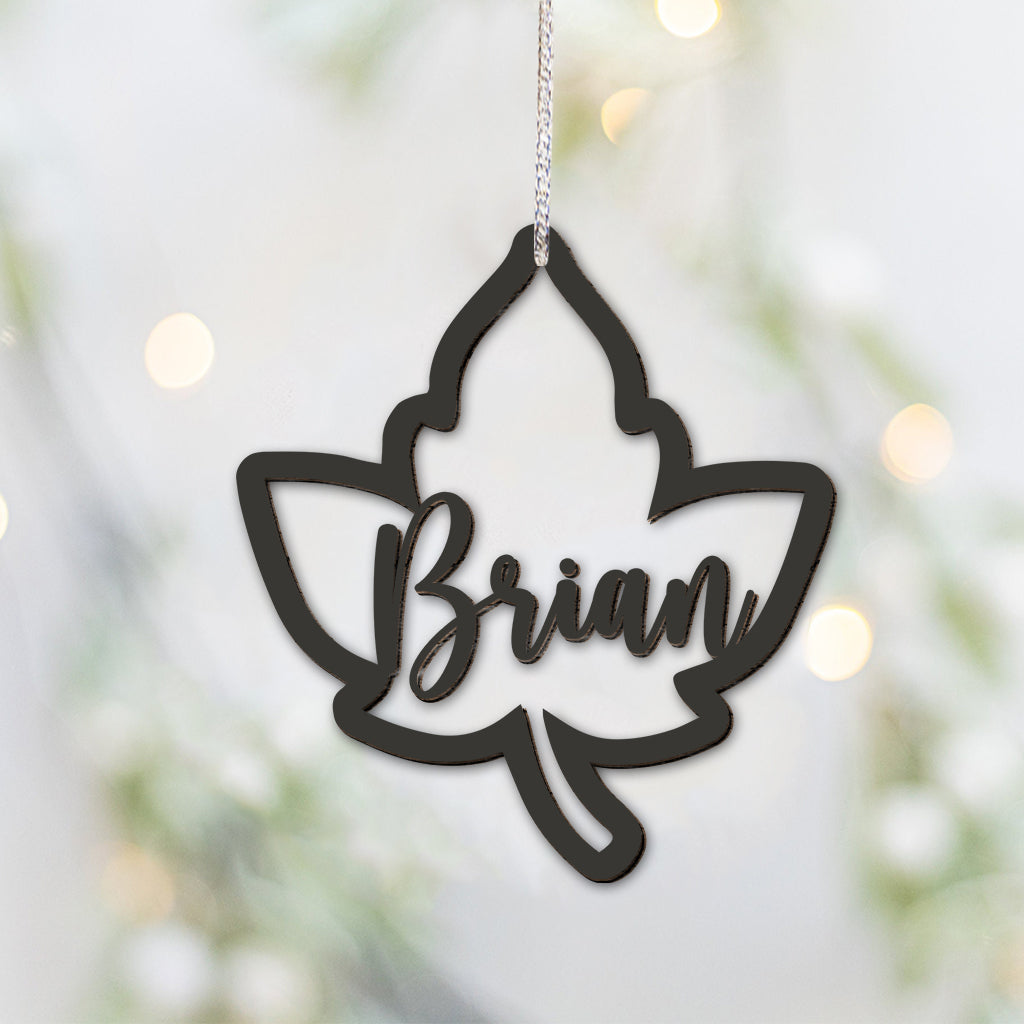 Thanksgiving Vibes - Personalized Thanksgiving Ornament