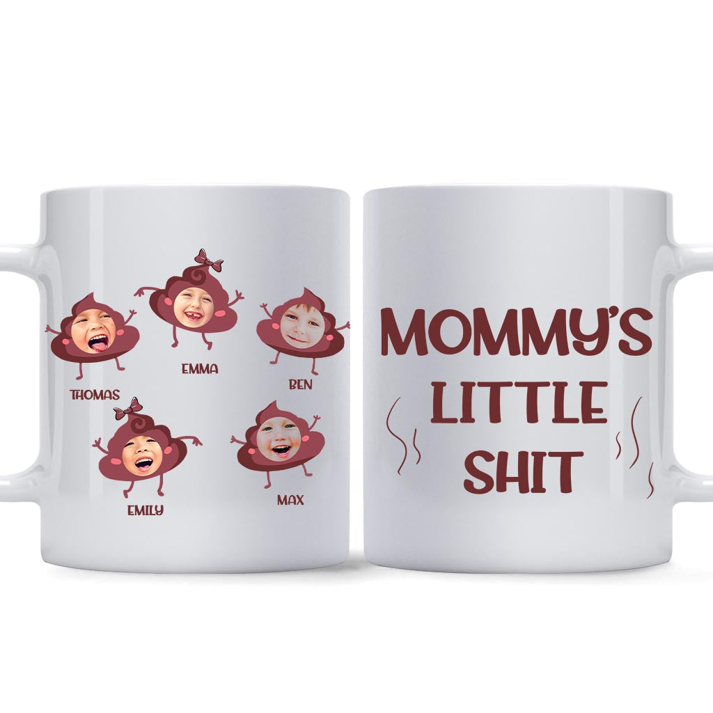 Le petit con de papa - Cadeau pour papa, grand-père, maman, oncle, tante, grand-mère - Mug personnalisé
