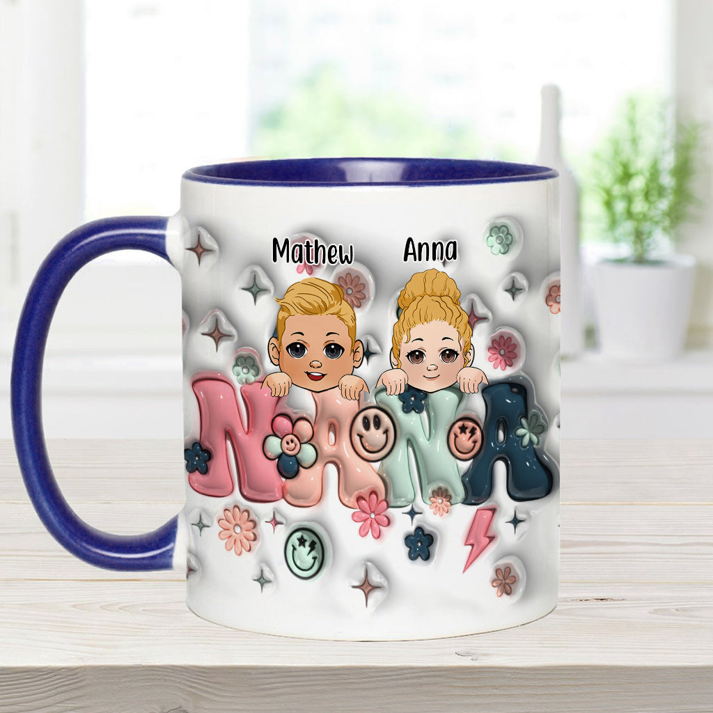 Meilleure grand-mère/mamie/mémé du monde - Cadeau pour grand-mère - Mug personnalisé