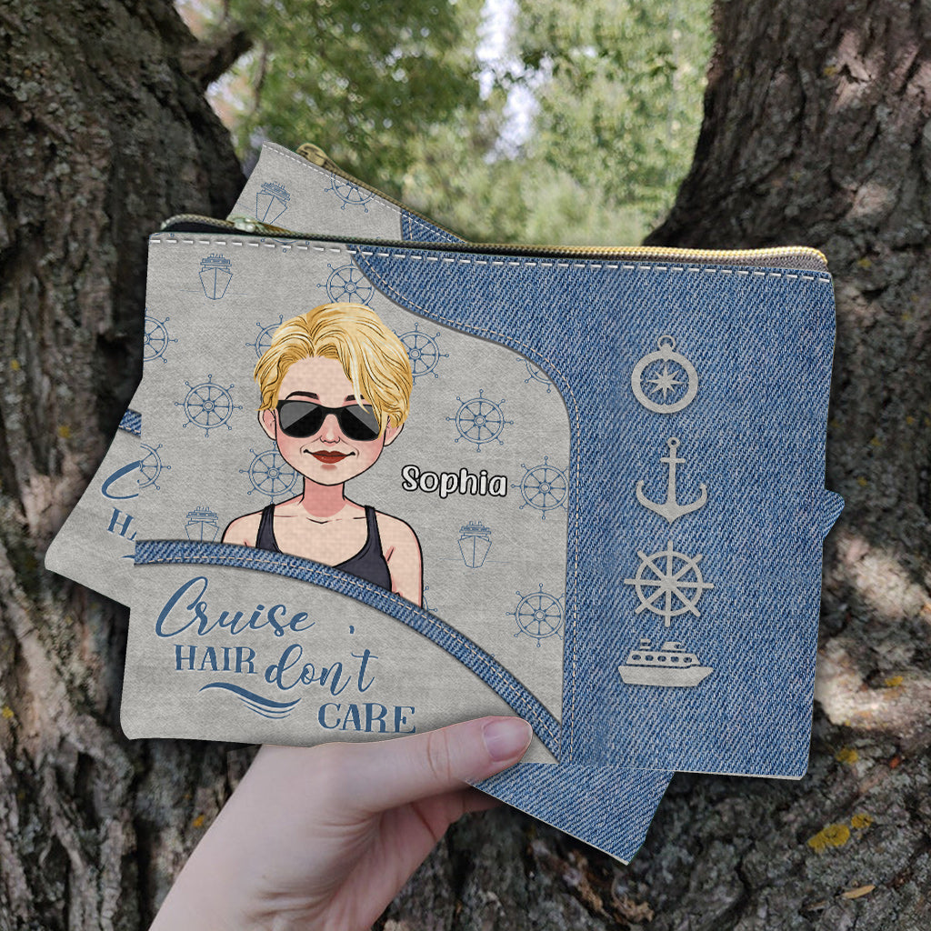 Cheveux de croisière, on s'en fiche ! - Pochette de croisière personnalisée
