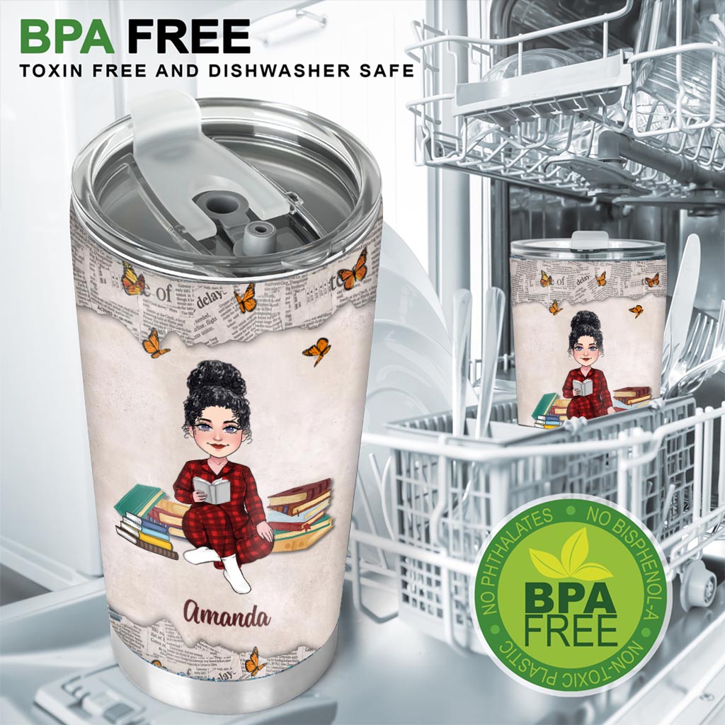 J'adore les jours où mon seul problème est de choisir un livre à lire - Cadeau de livres pour maman, fille, petite amie, épouse - Gobelet personnalisé