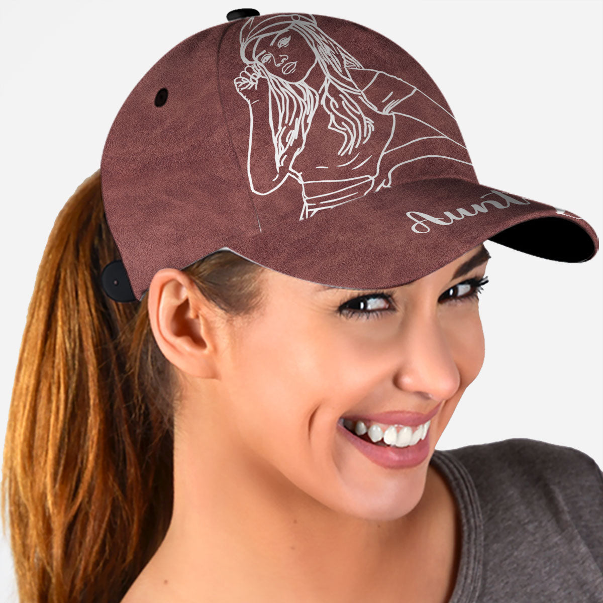 Vie de tante - Cadeau pour tante - Casquette classique personnalisée