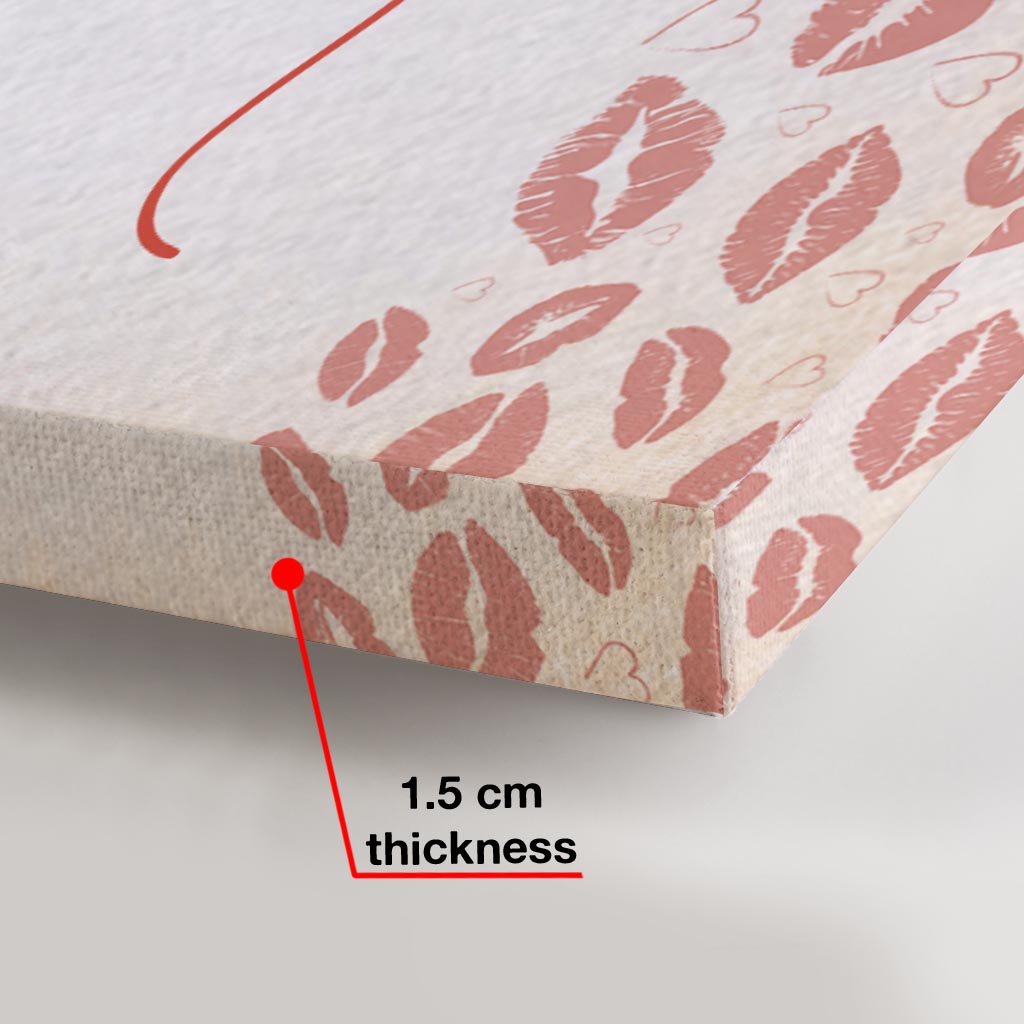 « Notre endroit préféré, c’est d’être ensemble » - Toile et affiche personnalisées pour couples