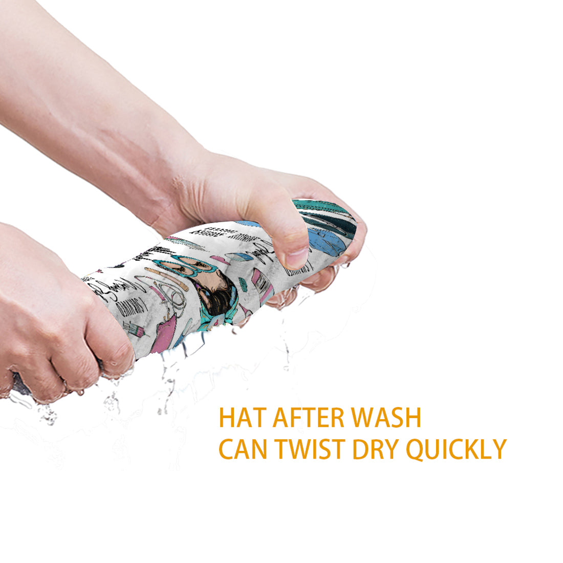 J'ai survécu à l'école d'infirmières - Bonnet d'infirmière personnalisé